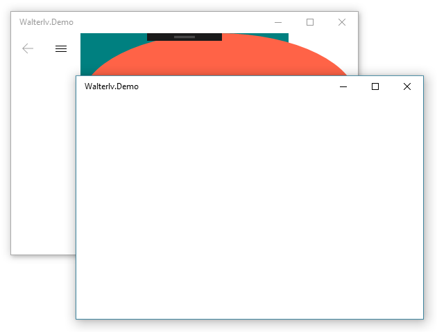 UWP multi-window