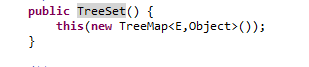 TreeSet的构造方法