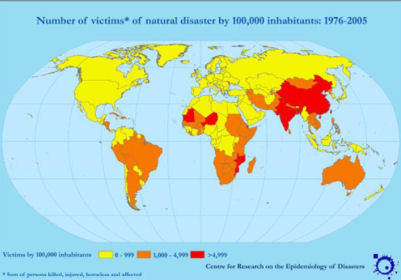 Remote sensing for natural disasters: Facts and figures（遥感在