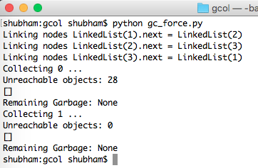 python gc_Python垃圾收集（Python GC）-CSDN博客