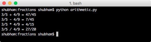 python将小数转为分数_Python分数-CSDN博客