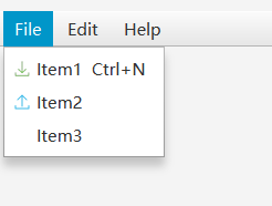 JavaFX Menu MenuBar&Menu&MenuItem_menubar javafx menu 加上图标-CSDN博客