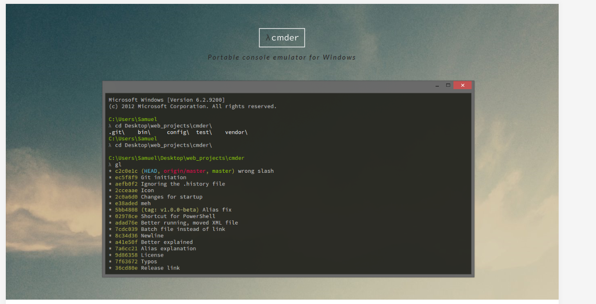 Pycharm uses cmder terminal programmer sought