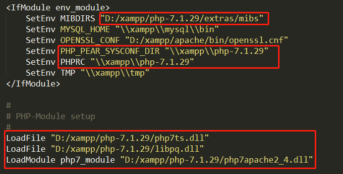 如何在 XAMPP 中使用 不同的 PHP 版本