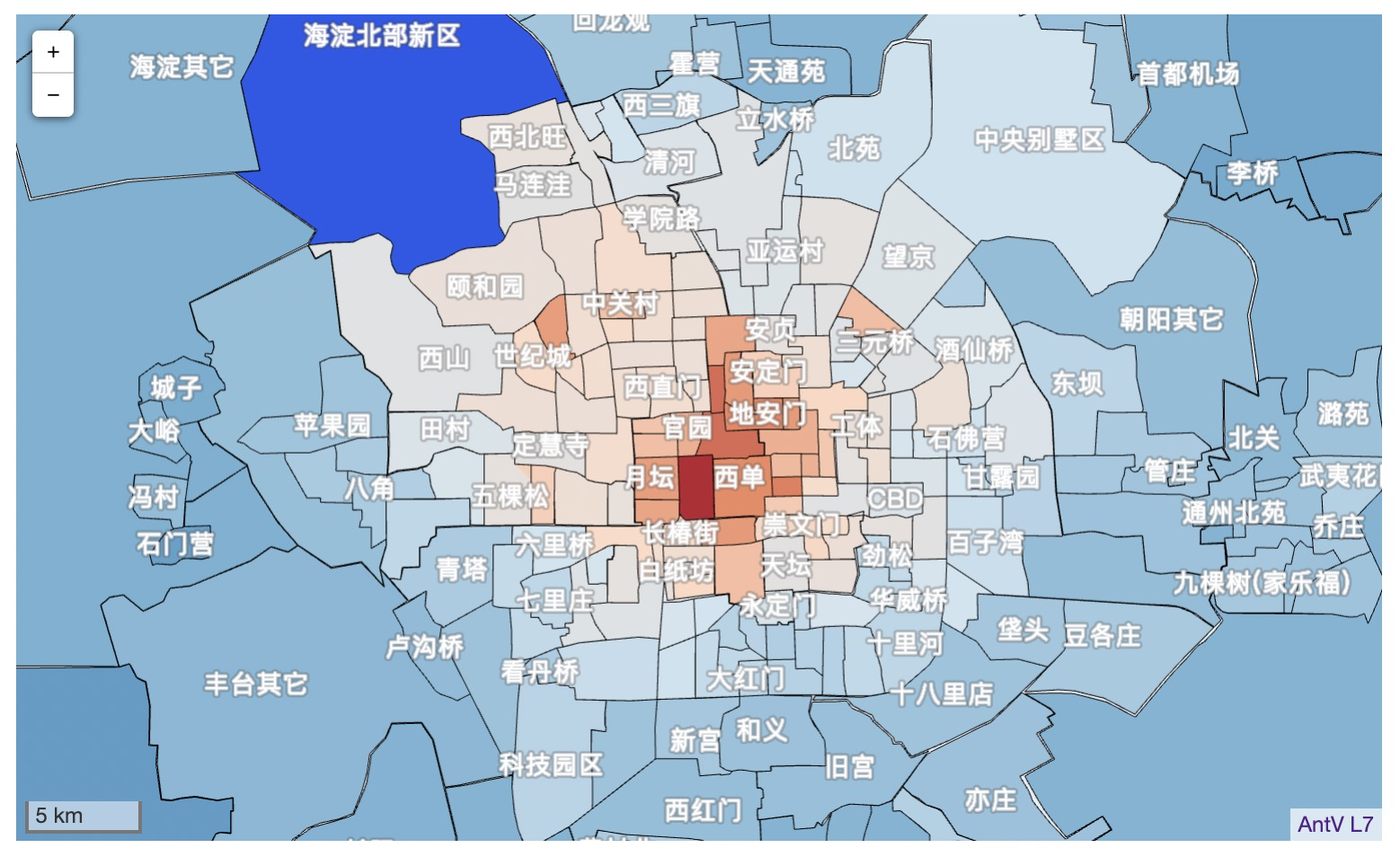 L7地理可视化