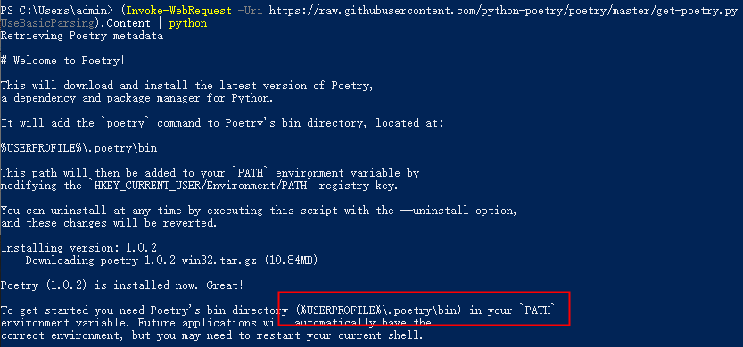 Python包管理之poetry的使用_poetry run-CSDN博客