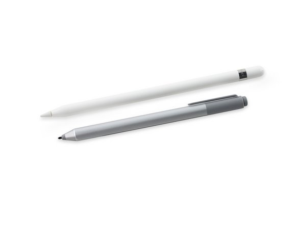 市面上已经有了一大推平板电脑使用的笔类产品。这儿有几根由其他公司提供的，和Apple Pencil相似的笔。