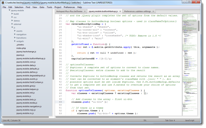 Sublime Text 3 Notepad ++主题-CSDN博客