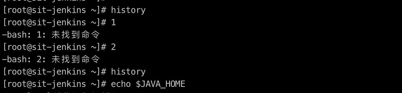 centos7 history命令没有任何记录消除 - 图1