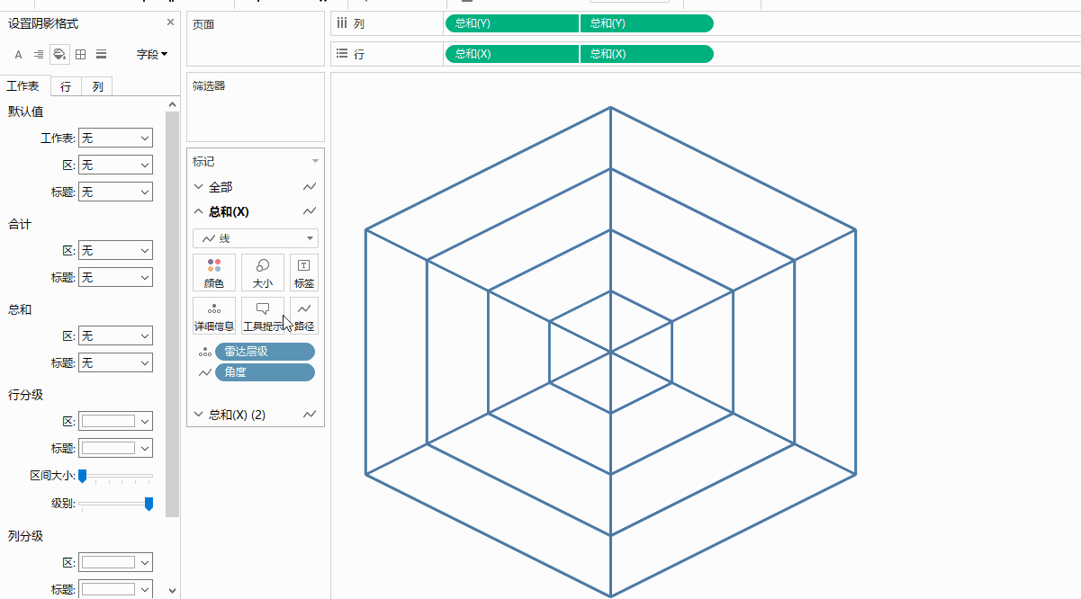tableau雷达图制作——这可能是你能看到最详尽,最清爽,最感人的教程!