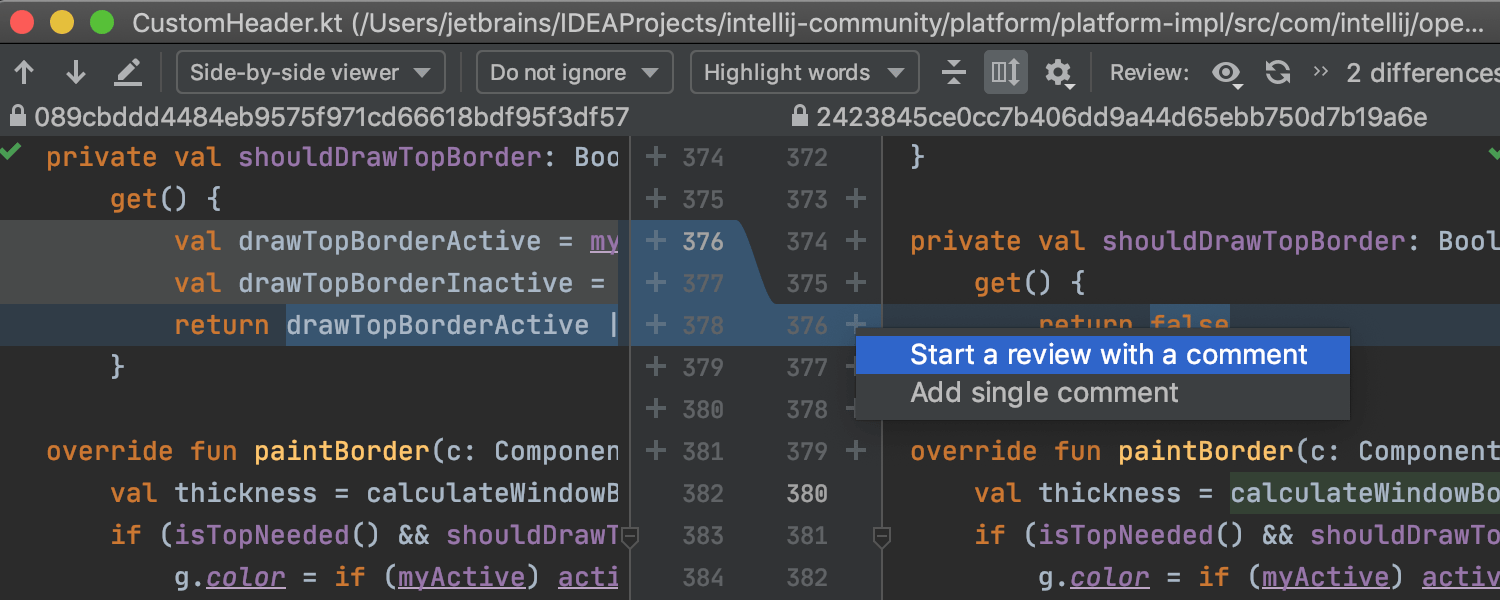 GitHub Pull Requests support