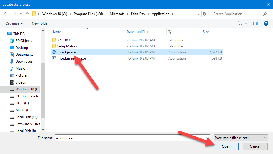 C program files x86 microsoft edge application msedge exe как исправить