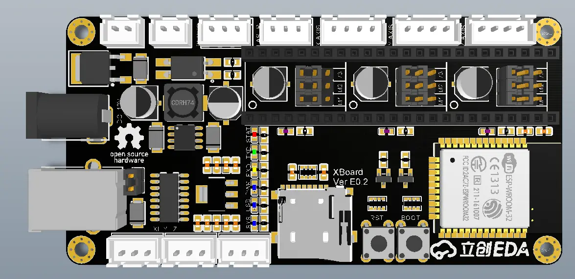 为LCEDA的工程建立3D模型并渲染_ad generic 3d model error-CSDN博客