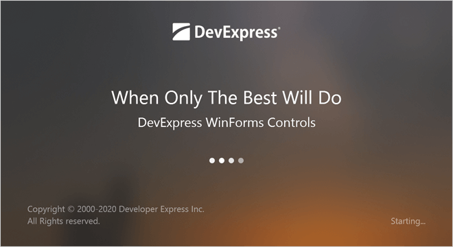 DevExpress Winforms v20.1の新しいバージョンのハイライト