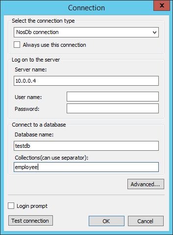 FastReport.Net报表设计器如何连接到NosDB（NoSQL数据库）