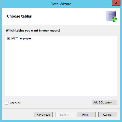 FastReport.Net报表设计器如何连接到NosDB（NoSQL数据库）