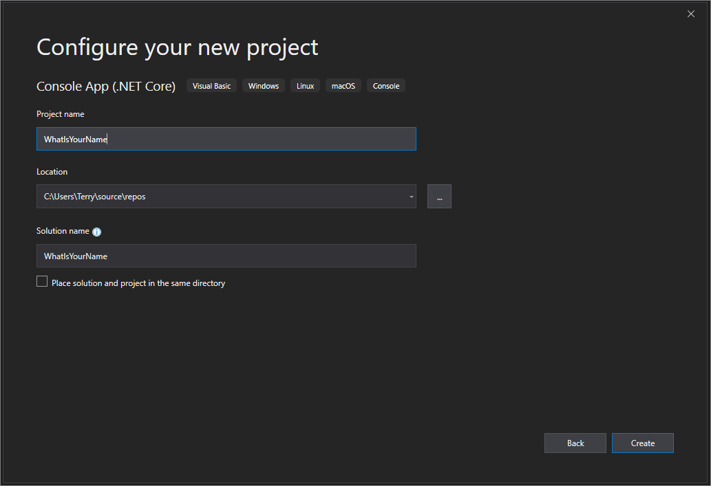 在visual Studio中使用visual Basic教程 创建一个控制台应用 Weixin 45414340的博客 Csdn博客