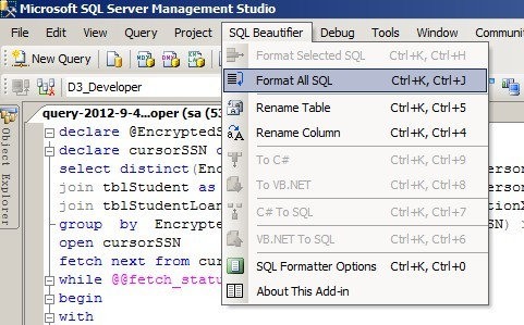 SQL Pretty Printer for SSMS SQL格式化插件_ssms 20.1 安装 sql pretty printer-CSDN博客
