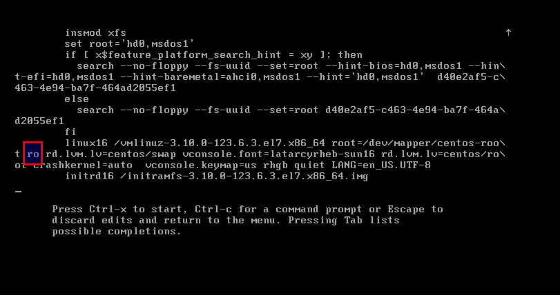 CentOS7忘记Root密码怎么办