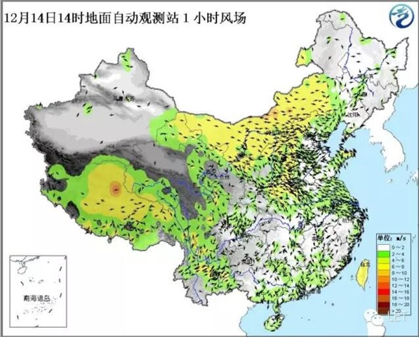 数据可视化之风向图