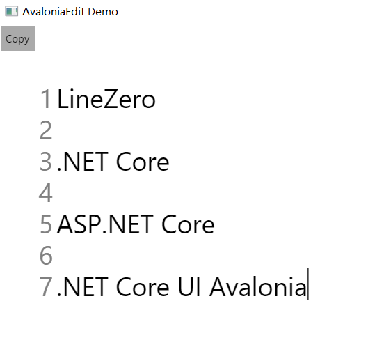 .NET Core UI框架Avalonia