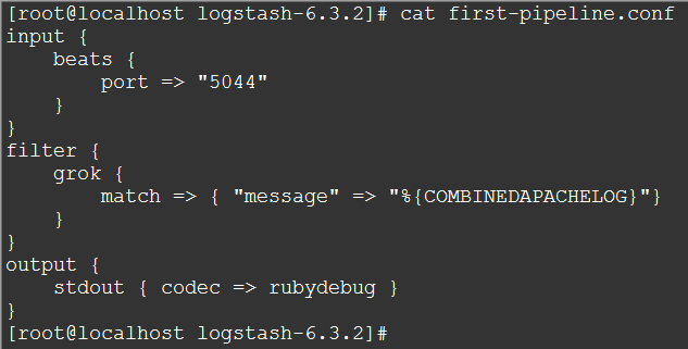 logstash listening to filebeats for different log type