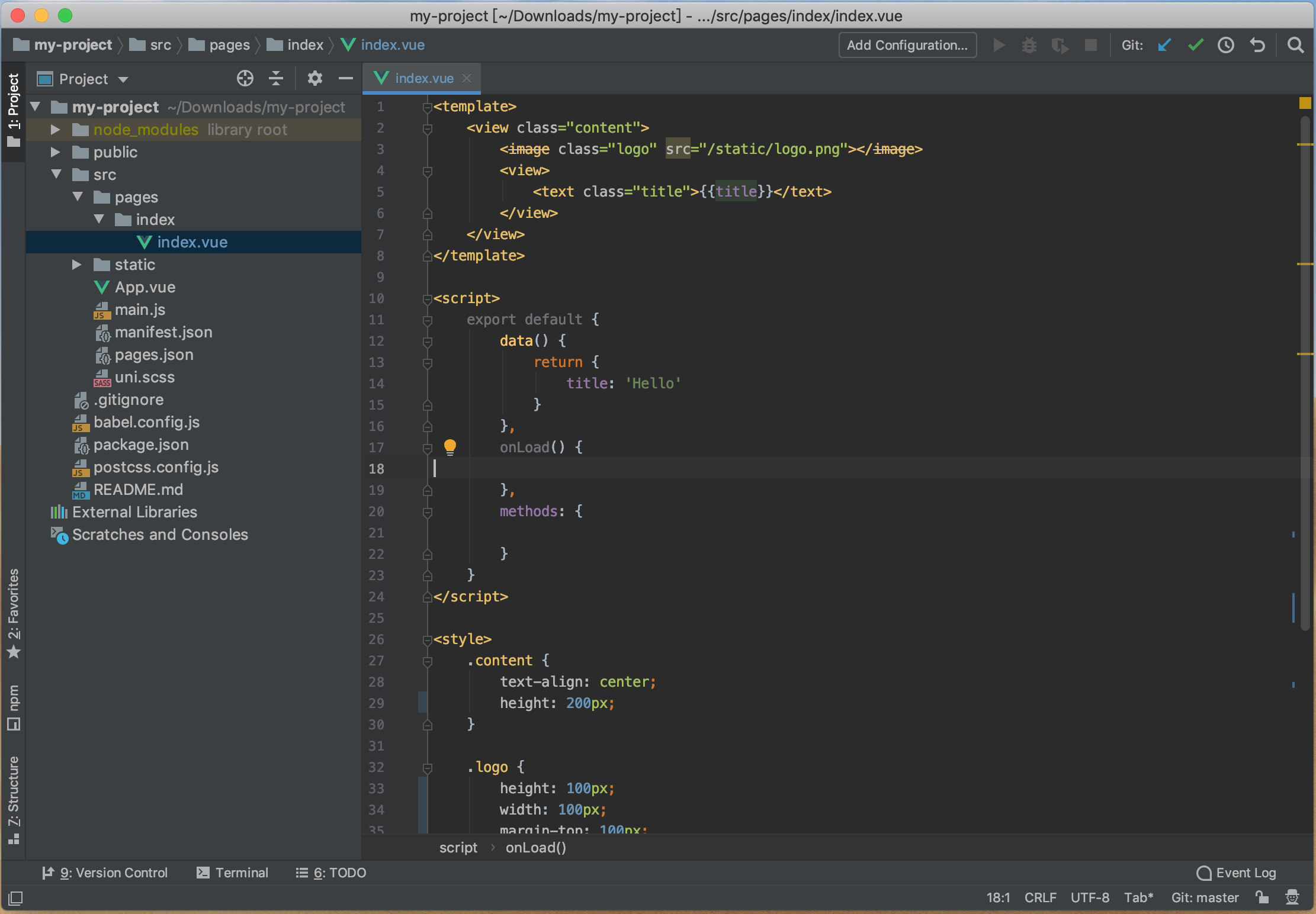 在 WebStorm 中开发 Uni-app_webstorm Uniapp-CSDN博客