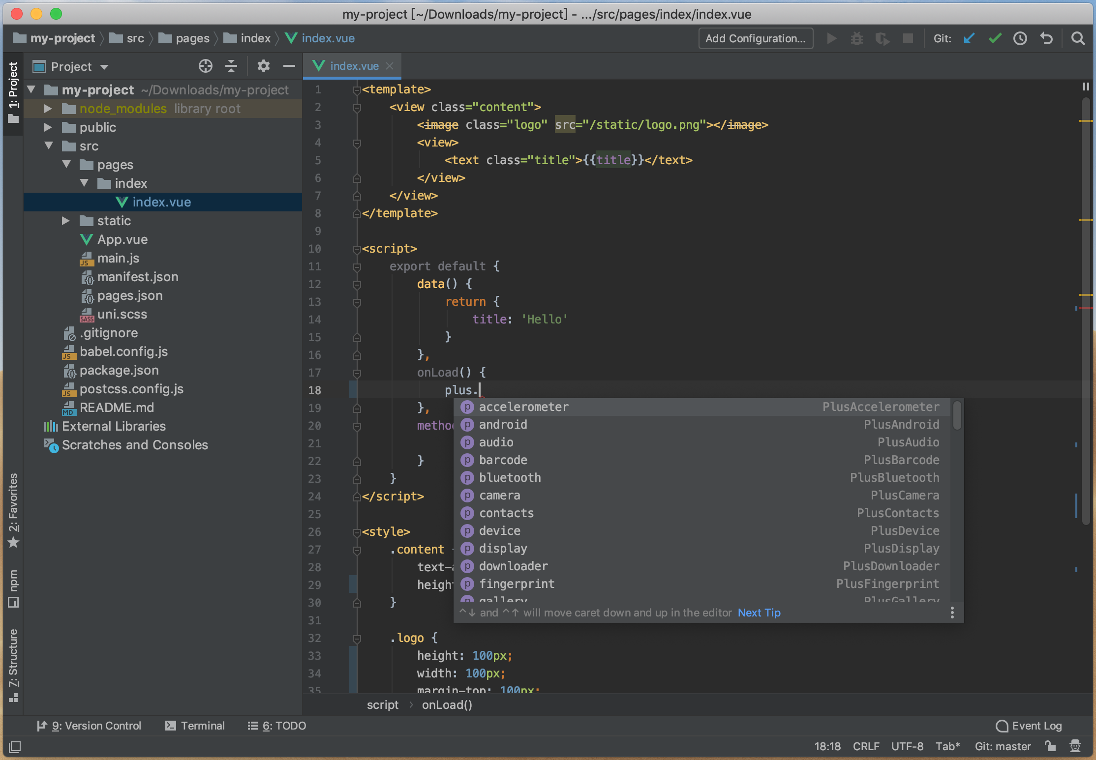 在 WebStorm 中开发 Uni-app_webstorm Uniapp-CSDN博客