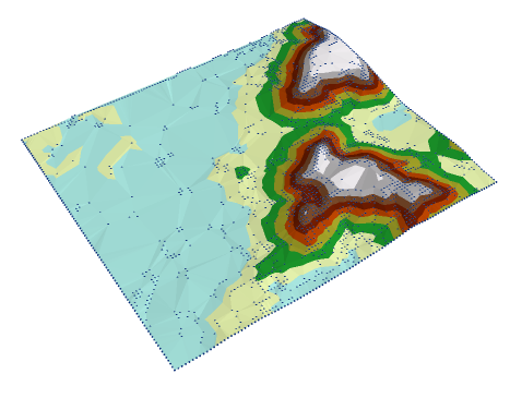 不规则三角网tin