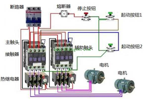 交流接触器和继电器的区别