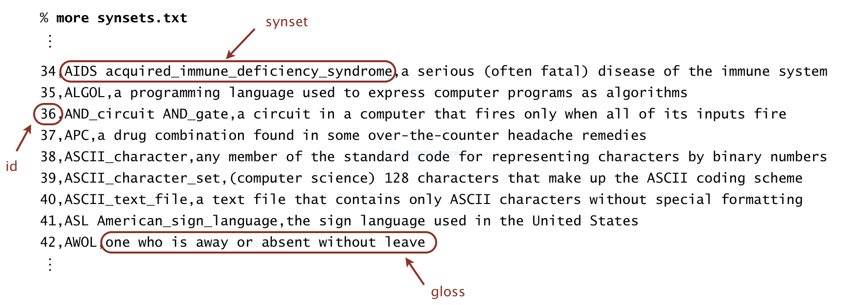 Princeton Algorithms Wordnet 凝神长老和他的朋友们 Csdn博客