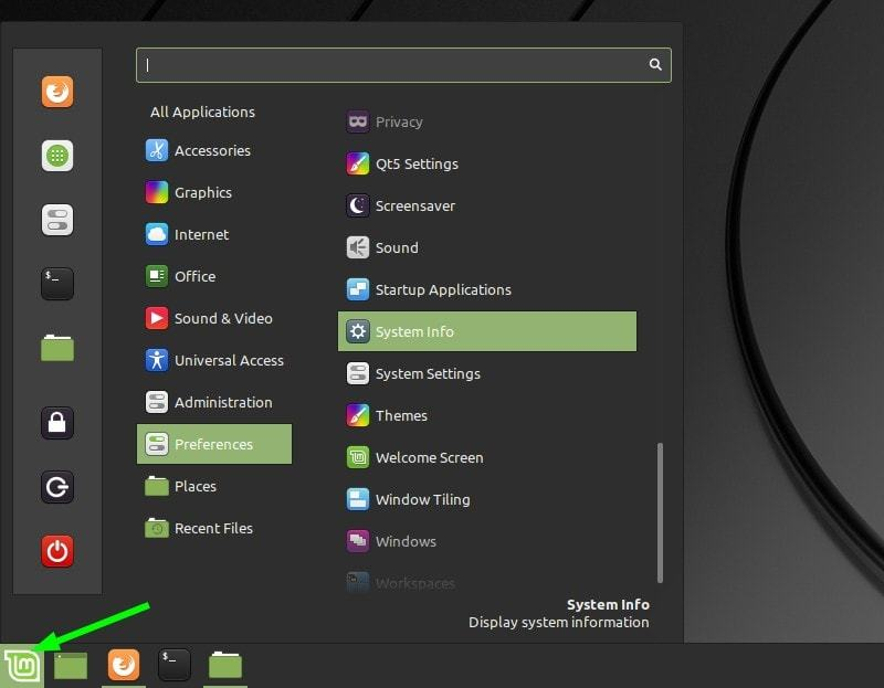 Gui mint. Меню линукс. Linux Mint menu. Mint gui.