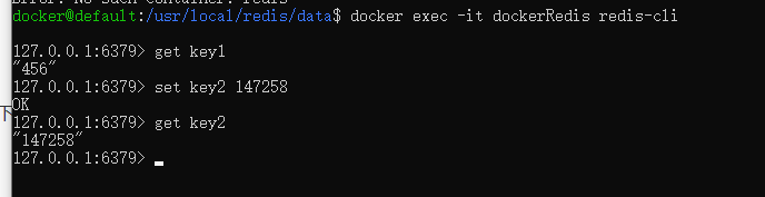 docker redis-cli 客戶端