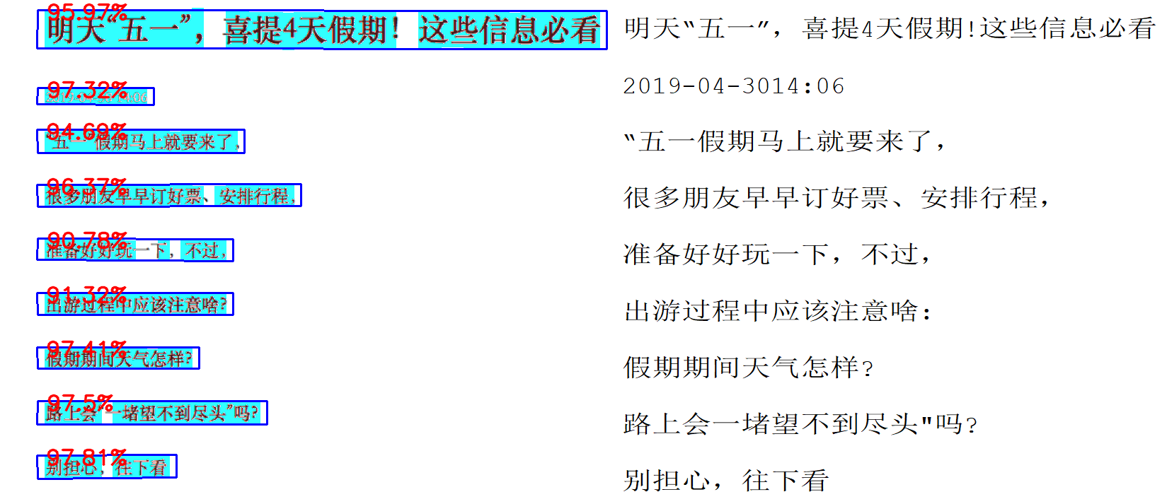 【项目实践】中文文字检测与识别项目（CTPN+CRNN+CTC Loss原理讲解）「建议收藏」