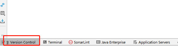 IDEA 底部工具栏没有 Version Control 解决办法