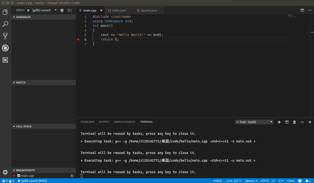 Build vscode C ++ development environment under ubuntu - Programmer Sought