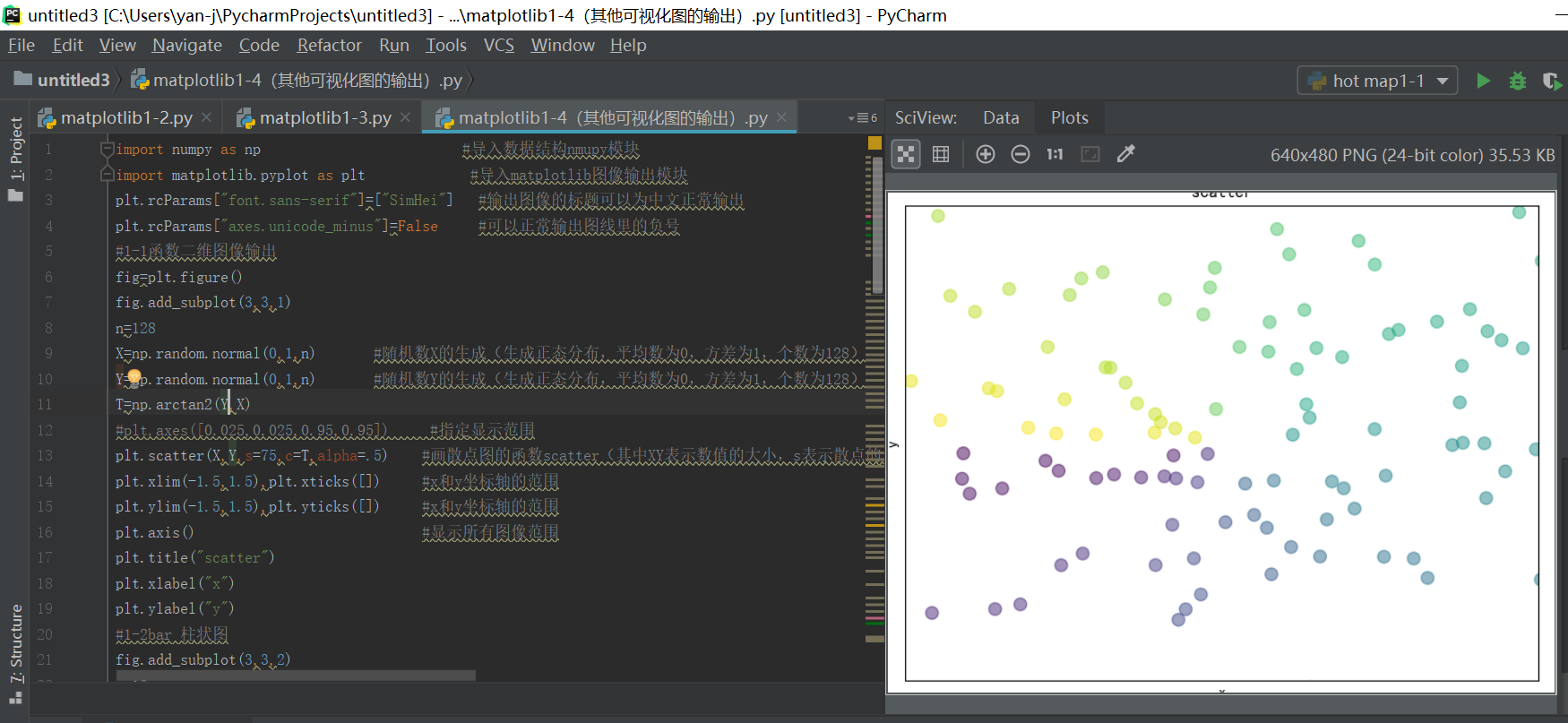 matplotlib七种常见图像输出编程大全_from matplotlib import cm-CSDN博客