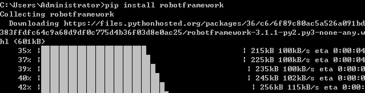 基于Python3.7的robotframework环境搭建步骤第1张