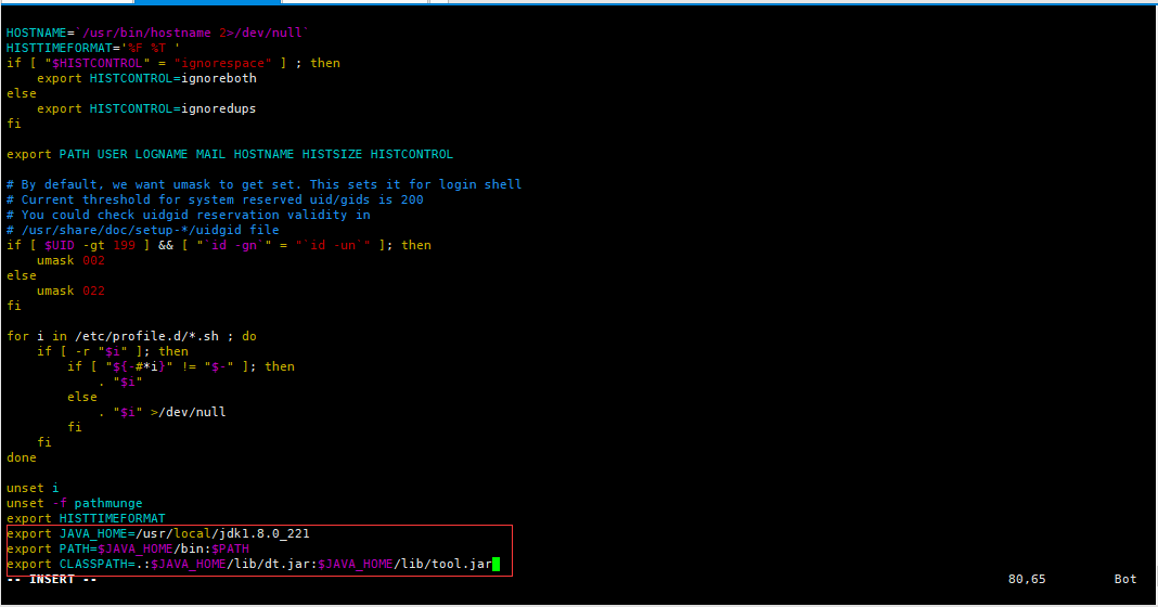 Linux上安装jdk1.8和配置环境变量
