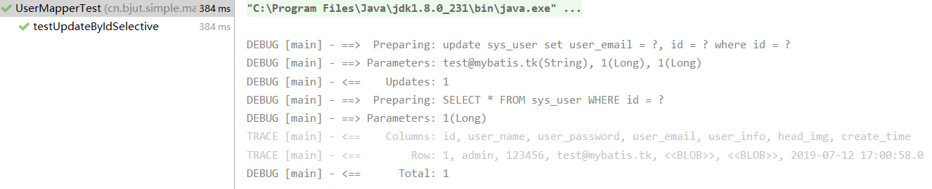 trim dynamic sql of MyBatis--, where, set tag - Programmer Sought
