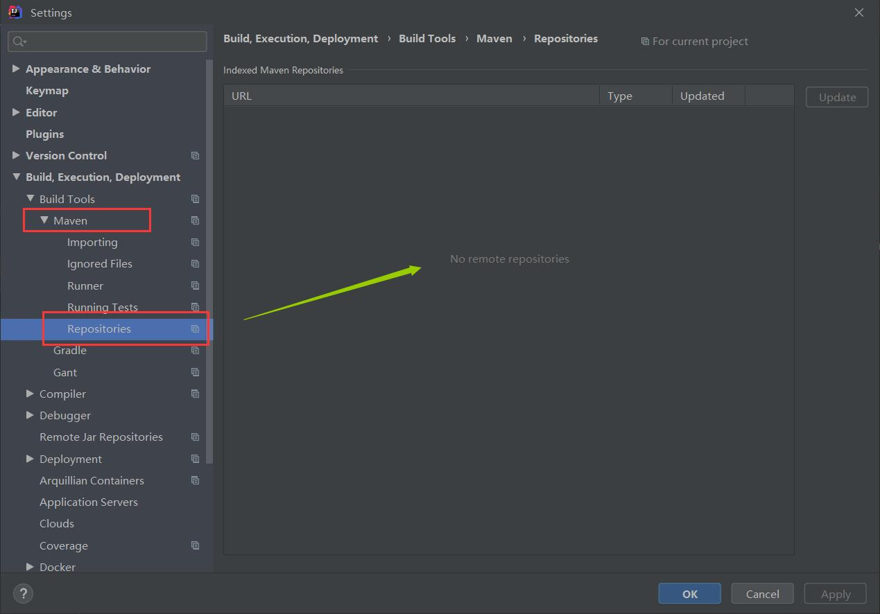 Idea maven setting maven repositories csdn 