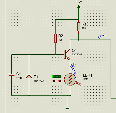 51小项目使用proteus搭建简易的光照度计1