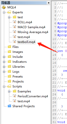 【零基础】MT4量化入门一：跑一个简单的boll