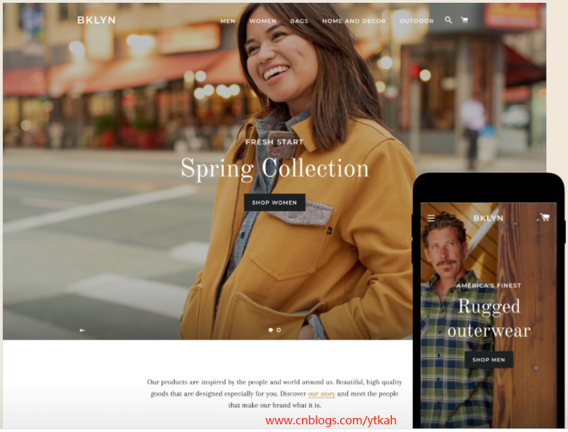 brooklyn classic模板