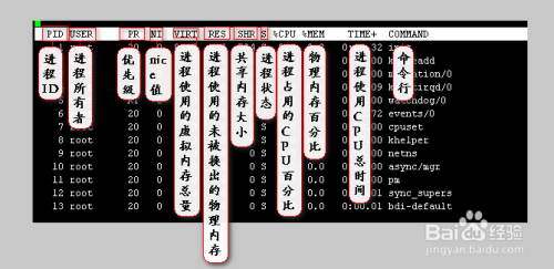 linux怎样使用top命令查看系统状态