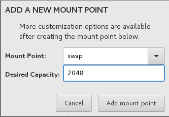 在安装Centos 7.x自定义的正确分区方法