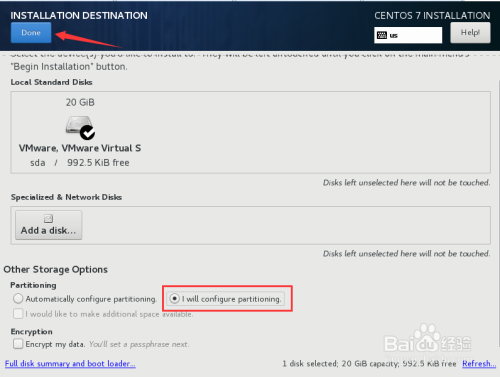 在安装Centos 7.x自定义的正确分区方法