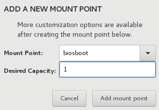 在安装Centos 7.x自定义的正确分区方法