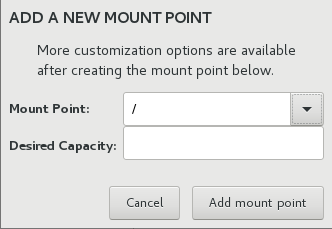 在安装Centos 7.x自定义的正确分区方法