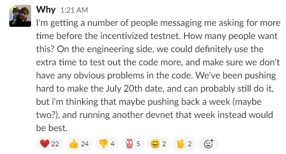 [Filecoin Weekly] Issue 56: The test reward plan may be postponed for 1 to 2 weeks